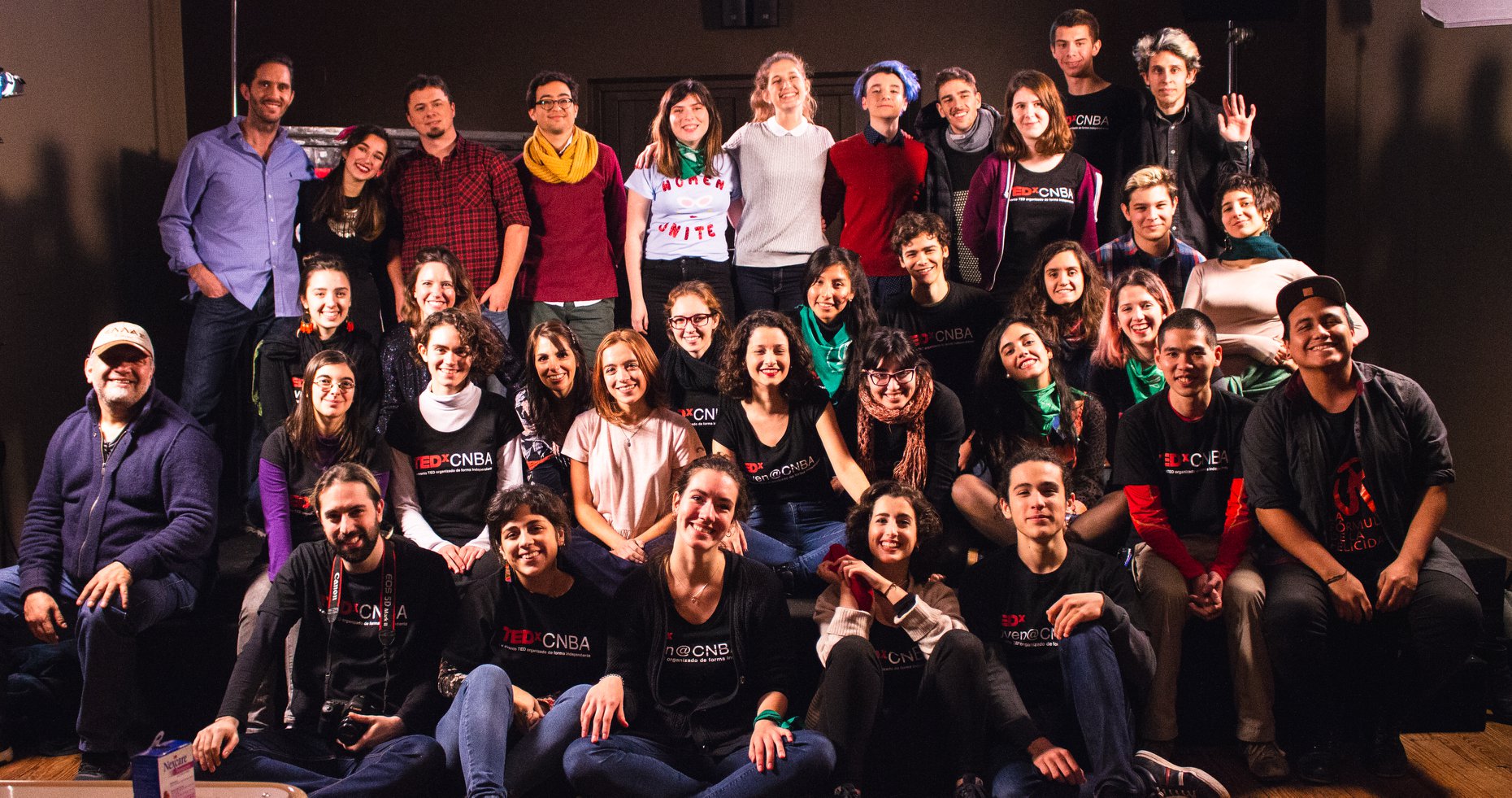TEDxJoven organizers, speakers and volunteers